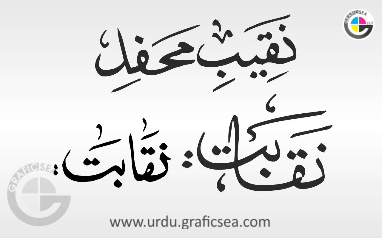 Naqeeb, Naqabat Urdu Word Calligraphy