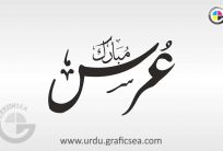 Urs Mubarak Urdu Nastaliq Font Calligraphy