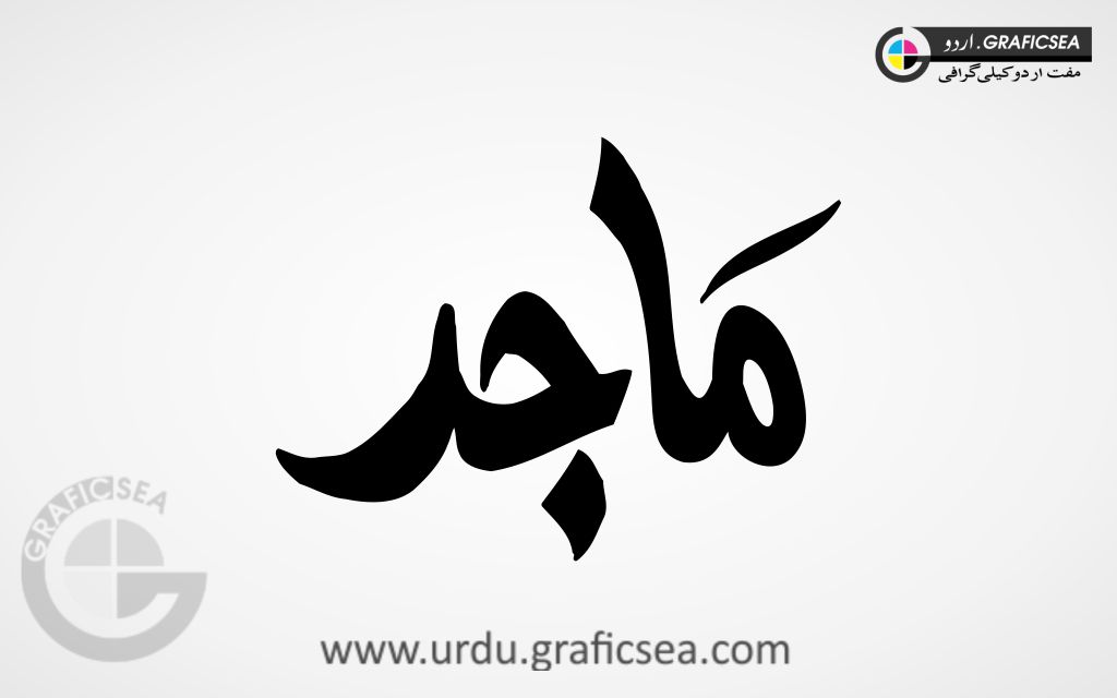 Majid Urdu Name Calligraphy Free