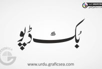 Book Depo Shop Urdu Font Calligraphy