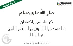 4 Aga basan Reg Arabic TTF Font