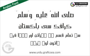 67 Ae Hani Arabic ttf Font